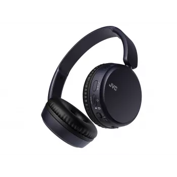 Słuchawki nauszne bezprzewodowe JVC HA-S36W-A-U — Bluetooth 5.2, 35 h pracy, wbudowany mikrofon, niebieski