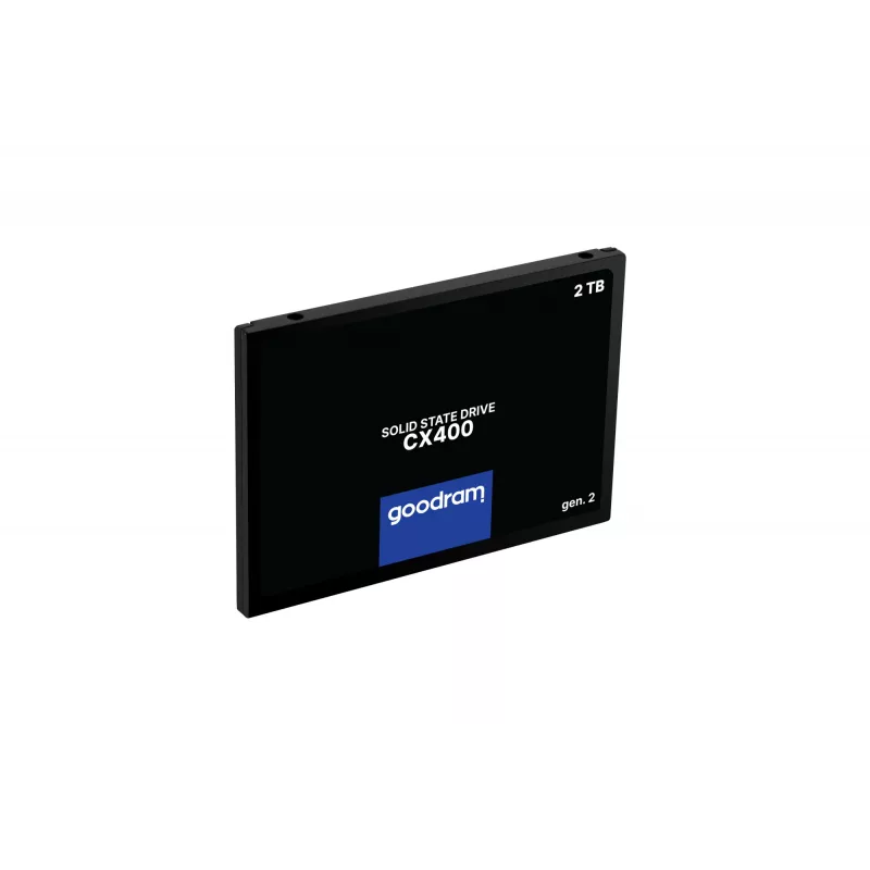 Dysk SSD 2.5 cala SATA III GOODRAM CX400 2.05 TB (2048 GB) 3D NAND, Odczyt 550 MB/s, Zapis 500 MB/s, TBW 720, MTBF 2 000 000 h