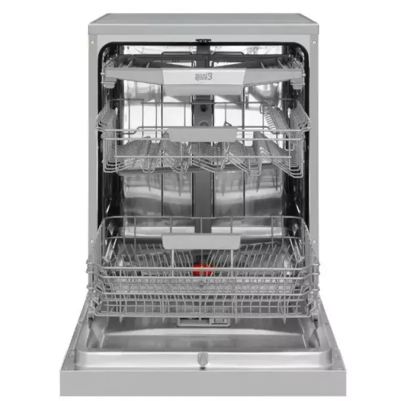 Wolnostojąca zmywarka AMICA DFM64C7EOQIH, 14 kompletów, Inox, 47 dB, klasa energetyczna C