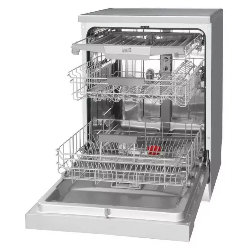 Wolnostojąca zmywarka AMICA DFM64C7EOQIH, 14 kompletów, Inox, 47 dB, klasa energetyczna C