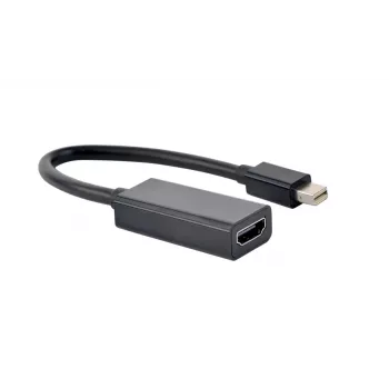 Kabel Mini DisplayPort – HDMI Gembird A-MDPM-HDMIF4K-01 0,15 m, 4K, czarny
