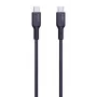 Przewód ładujący AUKEY USB - 1x USB Type-C do 1x USB Type-C - PD 100W 5A - 1m Czarny (Silikon)