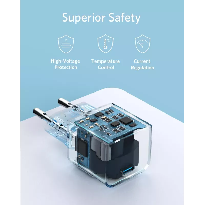 Ładowarka Anker PowerPort III Universal biały AC Szybkie ładowanie Wewnętrzna