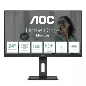Monitor komputerowy AOC 24P3CV 60,5 cm (23,8 cala) 1920 x 1080 pikseli Full HD LED Czarny