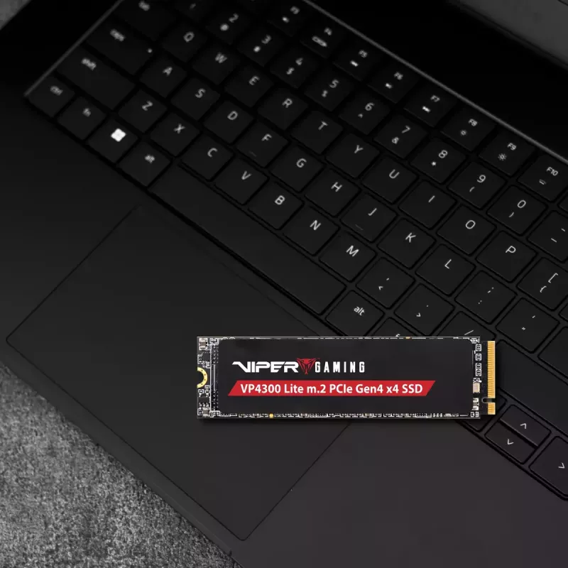 M.2 2280 NVMe SSD PATRIOT VP4300 Lite 4 TB, PCIe 4.0 x4, odczyt 7400 MB/s, zapis 6000 MB/s, NVMe 2.0