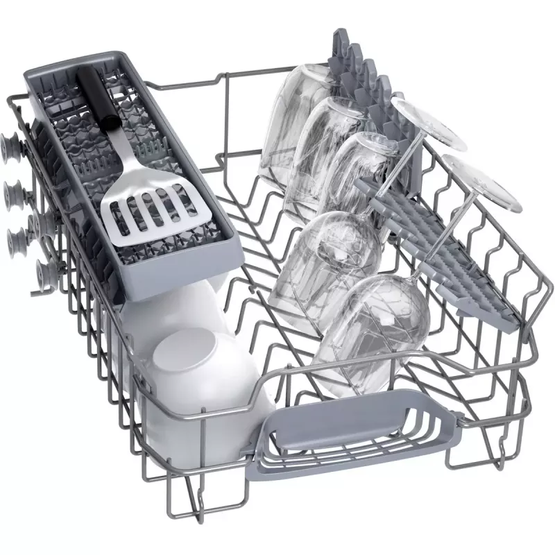 Bosch dishwasher SPS2HKW58E — Serie 2 slimline 45 cm, 10 place settings, 46 dB, stainless steel tub
