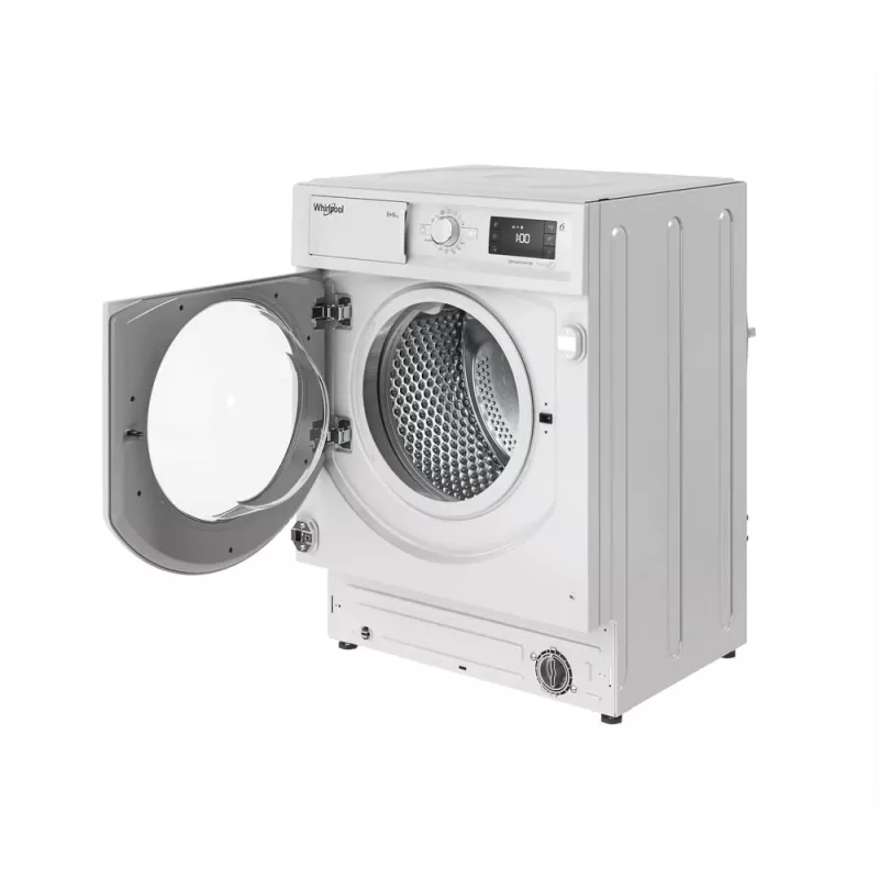 Whirlpool FreshCare BI WDWG 861485 EU pralko-suszarka do zabudowy Front-load Biały