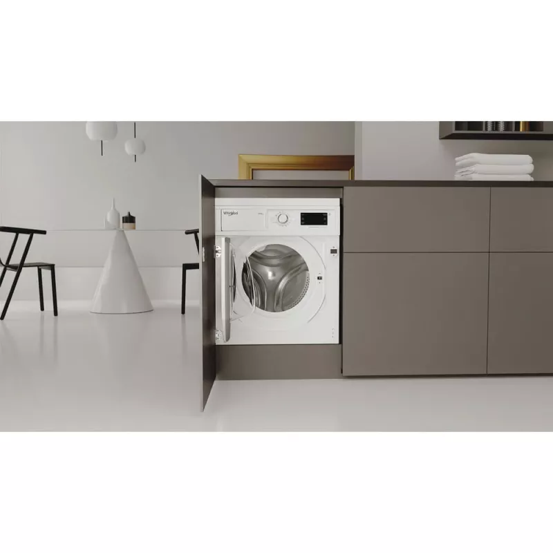 Whirlpool FreshCare BI WDWG 861485 EU pralko-suszarka do zabudowy Front-load Biały