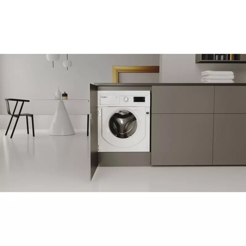 Whirlpool FreshCare BI WDWG 861485 EU pralko-suszarka do zabudowy Front-load Biały