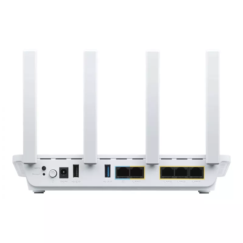 ASUS EBR63 – Bezprzewodowy router Expert WiFi Gigabit Ethernet Dwuzakresowy (2,4 GHz / 5 GHz) Biały