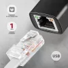 Axagon ADE-AR USB-A 3.2 Gen 1 - adapter Gigabit Ethernet, Realtek 8153
