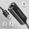 Axagon ADE-AR USB-A 3.2 Gen 1 - adapter Gigabit Ethernet, Realtek 8153