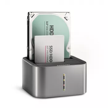 Axagon ADSA-DC SuperSpeed USB DUAL 2.5 cala/3.5 cala HDD/SSD DUAL dock