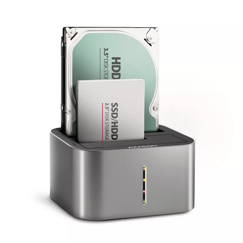 Axagon ADSA-DC SuperSpeed USB DUAL 2.5 cala/3.5 cala HDD/SSD DUAL dock