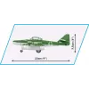 Zabawka konstrukcyjna Cobi Messerschmitt Me 262 zestaw modelarski 500 elementów