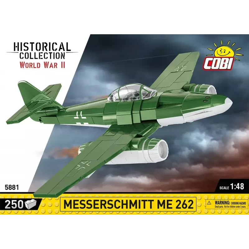 Zabawka konstrukcyjna Cobi Messerschmitt Me 262 zestaw modelarski 500 elementów