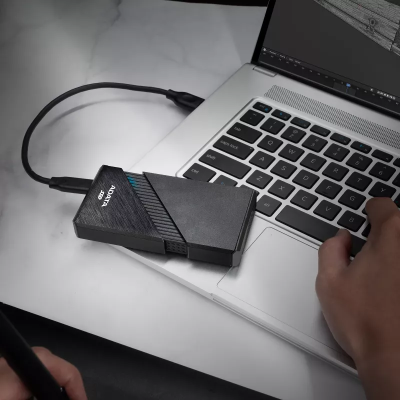 ADATA SE920 Technologia Thunderbolt 2 TB USB Type-C 3.2 Gen 2 (3.1 Gen 2) czarny