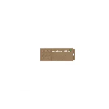 Pamięć USB GOODRAM UME3 64 GB, USB Type-A 3.2 Gen 1, odczyt 60 MB/s, zapis 20 MB/s, brązowa