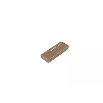 Pamięć USB GOODRAM UME3 64 GB, USB Type-A 3.2 Gen 1, odczyt 60 MB/s, zapis 20 MB/s, brązowa