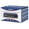 Intellinet 2-Port Gigabit High-Power PoE+ Extender Repeater, IEEE 802.3at/af Power over Ethernet (PoE+/PoE), metal