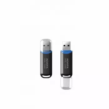 Pamięć USB ADATA C906 64 GB USB Type-A 2.0, czarna, złącze chronione nakładką
