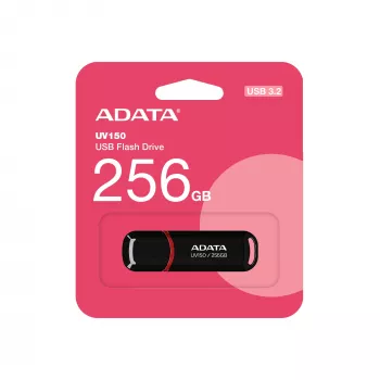 Pamięć USB ADATA UV150 256 GB USB Type-A 3.2 Gen 1 (3.1 Gen 1) Czarny