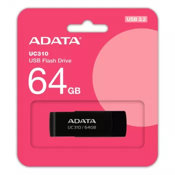 Pamięć USB ADATA UC310 64 GB USB Type-A 3.2 Gen 1 (3.1 Gen 1) Czarny