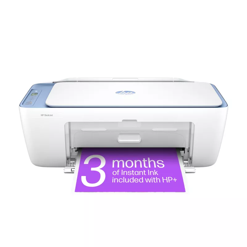 HP DeskJet 2822e Bezprzewodowa kolorowa drukarka wielofunkcyjna, Instant Ink; Kopiarka, Skaner