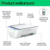 HP DeskJet 2822e Bezprzewodowa kolorowa drukarka wielofunkcyjna, Instant Ink; Kopiarka, Skaner