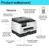 HP OfficeJet Pro 9132e Bezprzewodowa kolorowa drukarka wielofunkcyjna, Instant Ink; Druk dwustronny