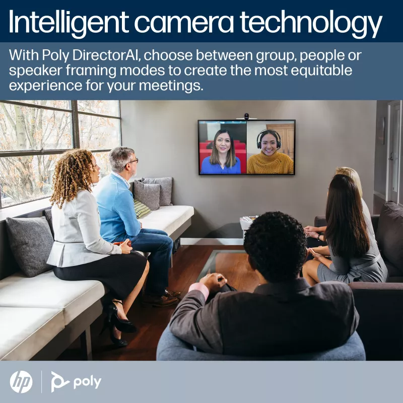 Smart Camera POLY Studio E70 20 MP 4K Ultra HD biała