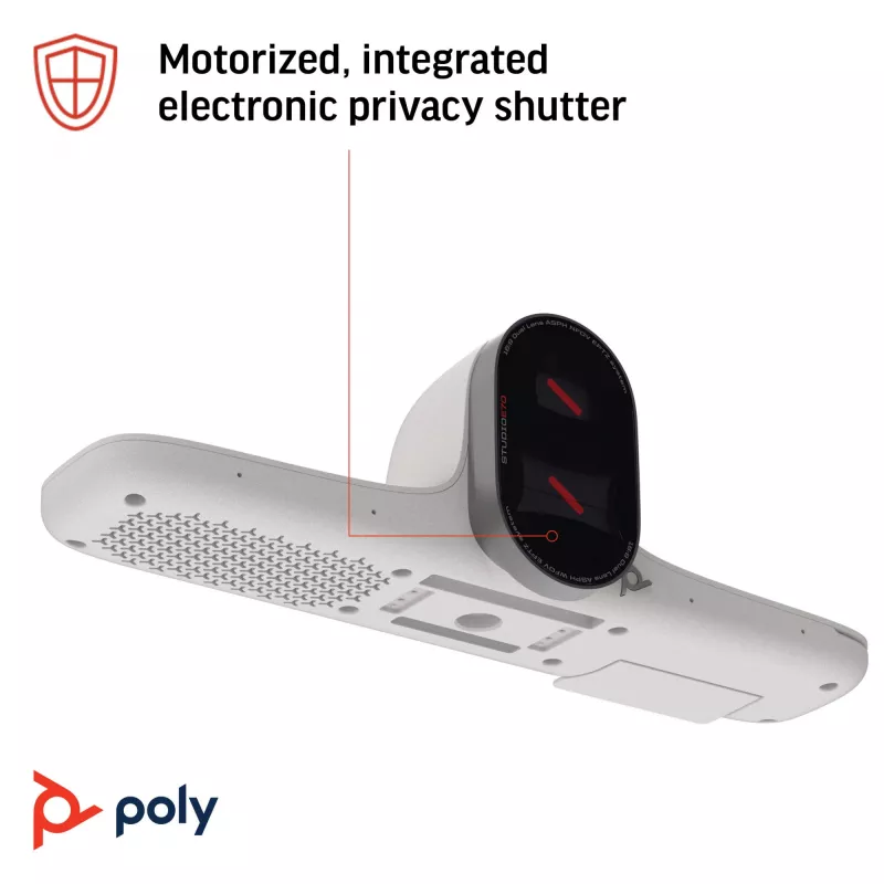 Smart Camera POLY Studio E70 20 MP 4K Ultra HD biała