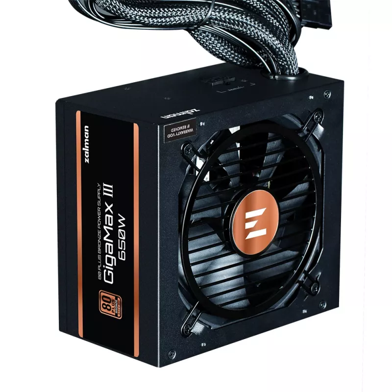 Zalman GigaMax III zasilacz 650 W ATX Czarny