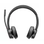 HP Poly Voyager 4320 UC Stereo USB-A Headset +BT700 USB-A Adapter +Charging Stand