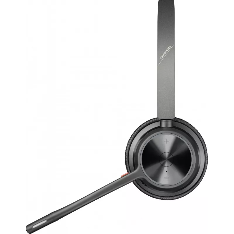 HP Poly Voyager 4320 UC Stereo USB-A Headset +BT700 USB-A Adapter +Charging Stand