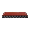 Router przewodowy MikroTik L009UiGS-RM — 8x RJ-45, 2.5 Gigabit Ethernet, 1x SFP, 1x USB, CPU 800 MHz, 512 MB RAM, czerwony