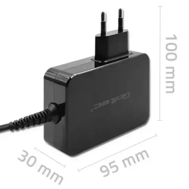 Ładowarka Qoltec 52388 Indoor Fast Charging 20V 5A Czarny