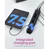 ICY BOX 17-Port Hub with USB 3.2 Gen 1 Type-A interface, USB 3.2 Gen 1 (3.1 Gen 1) Type-A, USB 3.2 Gen 1 (3.1 Gen 1) Type-A, USB Type-B, 5000 Mbit/s, Czarny, China, DC