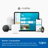 TP-Link Tapo Smart Light Bulb, Multicolor,Matter, Inteligentna żarówka, Wi-Fi/Bluetooth, Biały, 802.11b, 802.11g, Wi-Fi 4 (802.11n), WPA-PSK, WPA2-PSK, WPA3-SAE, LED