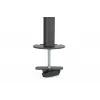 DIGITUS Monitor Vertical Mount 17-32in, 8kg max. each, clamp or grommet mount