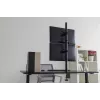 DIGITUS Monitor Vertical Mount 17-32in, 8kg max. each, clamp or grommet mount