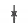 DIGITUS Monitor Vertical Mount 17-32in, 8kg max. each, clamp or grommet mount