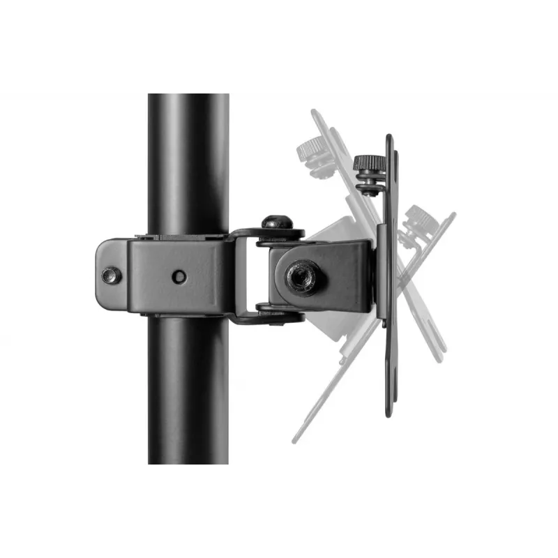 DIGITUS Monitor Vertical Mount 17-32in, 8kg max. each, clamp or grommet mount