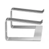 Podstawka pod laptop Gembird NBS-D1-01 Aluminium srebrny do notebooków do 39,6 cm (15,6 cala), udźwig 5 kg