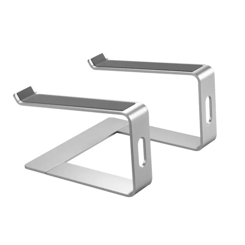 Podstawka pod laptop Gembird NBS-D1-01 Aluminium srebrny do notebooków do 39,6 cm (15,6 cala), udźwig 5 kg