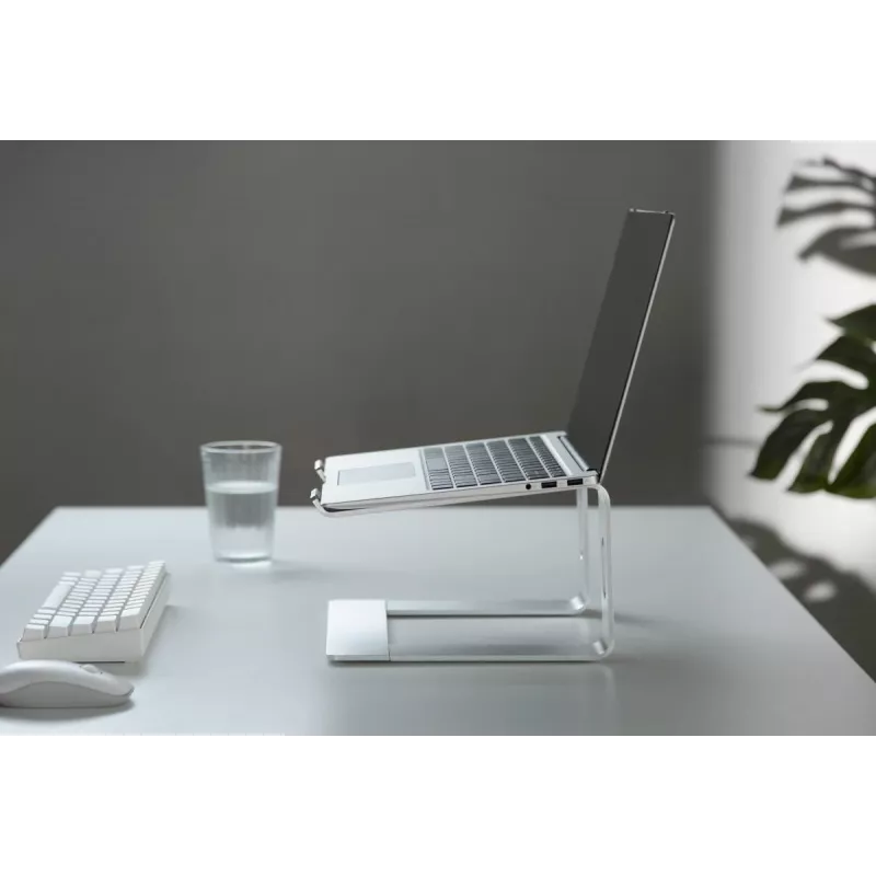Podstawka pod laptop Gembird NBS-D1-01 Aluminium srebrny do notebooków do 39,6 cm (15,6 cala), udźwig 5 kg