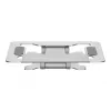 Podstawka pod laptop Gembird NBS-D1-03 srebrna aluminium do 39,6 cm (15,6 cala), składana, wysokość 60 mm, maks. obciążenie 5 kg