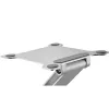 Podstawka pod laptop Gembird NBS-D1-03 srebrna aluminium do 39,6 cm (15,6 cala), składana, wysokość 60 mm, maks. obciążenie 5 kg
