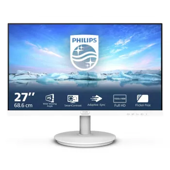 Monitor Philips V Line 271V8AW/00 27 cali Full HD IPS LCD, 1920×1080, 75 Hz, 4 ms, 250 cd/m², VESA 100×100, głośniki, HDMI i VGA