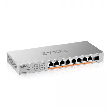 Zyxel XMG-108HP Niezarządzalny 2.5G Ethernet (100/1000/2500) Power over Ethernet (PoE)